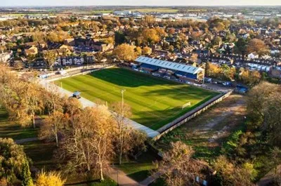 Hình ảnh tổng thể sân vận động The Walks, sân nhà của King's Lynn Town FC