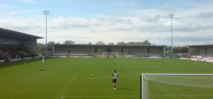 Hình ảnh tư liệu về sân vận động Eton Park, tiền thân của Pirelli Stadium.