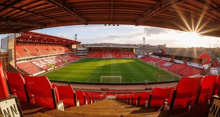Oakwell Stadium View from the Stands