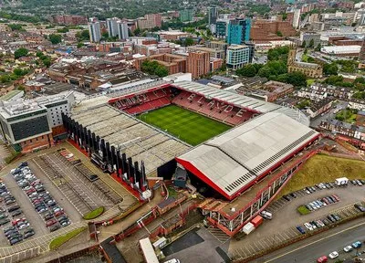Sân Bramall Lane nhìn từ trên cao