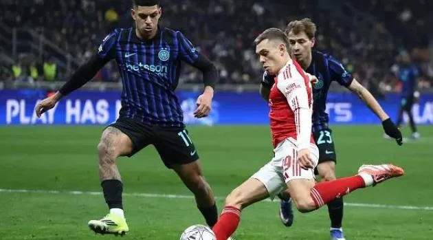Leandro Trossard chơi ấn tượng trước Inter