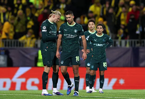 Rodri gây thất vọng trong trận thua của Manchester City