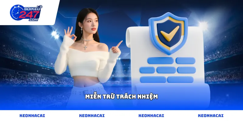 Thực hiện đúng quy định miễn trừ trách nhiệm để bảo vệ tài khoản